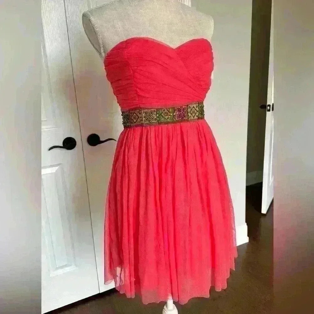 Hot pink dress FOREVER21 - Picture 4 of 9
